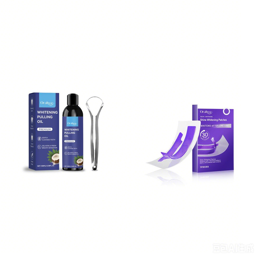 Whitening Mouthwash - Набор для отбеливания зубов School Leavers: