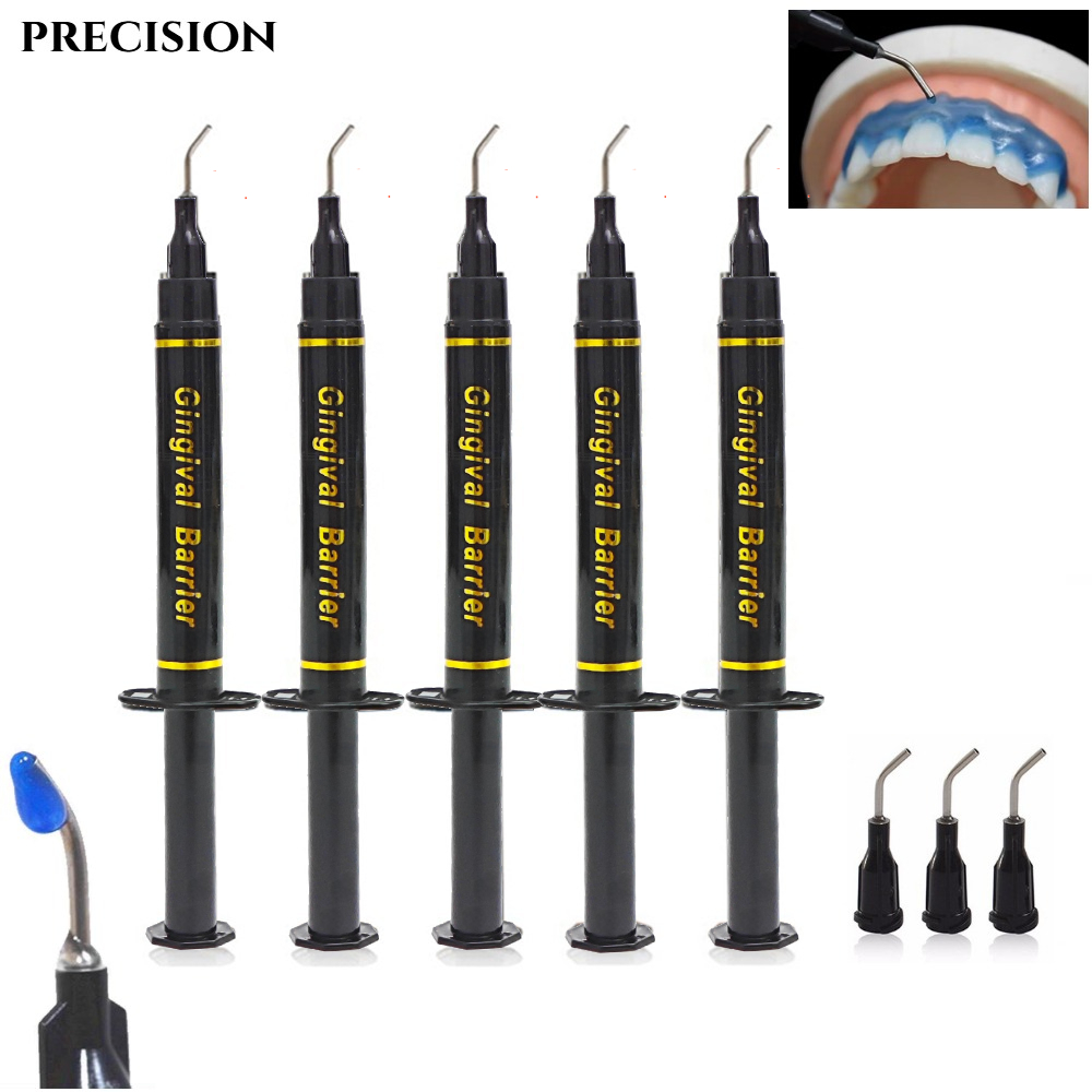 Teeth Whitening Gels Used By Dentists - 5 шт. 1,5 мл Защитный гель