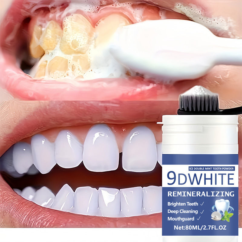 Teeth Whitening Powder - Порошок для отбеливания зубов 9D Purple,