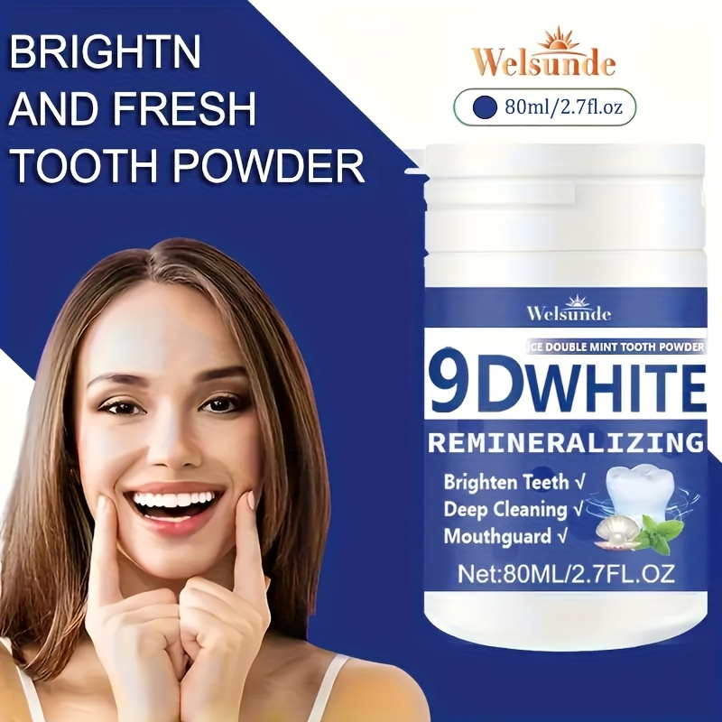 9D белый удаляющий гидроксипат – обзор и цена Teeth Whitening Powder