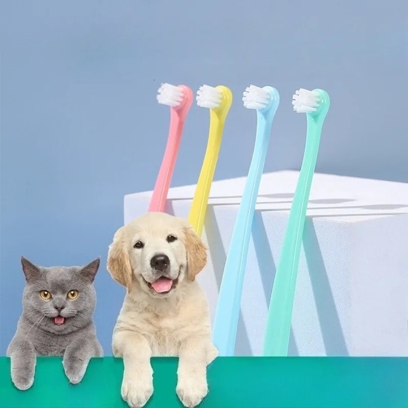 Зубная щетка для собак, малень – обзор и цена Teeth Whitening Brush