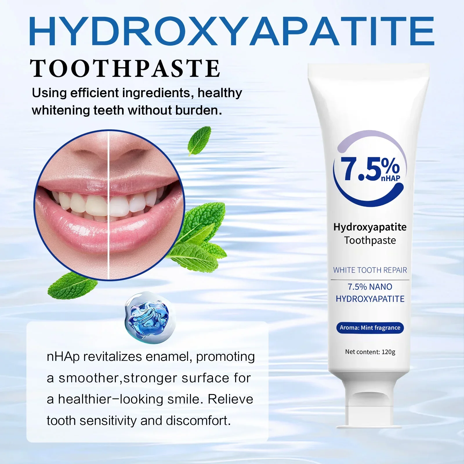 Набор: зубная паста и отбелива – обзор и цена Remineralizing Toothpaste