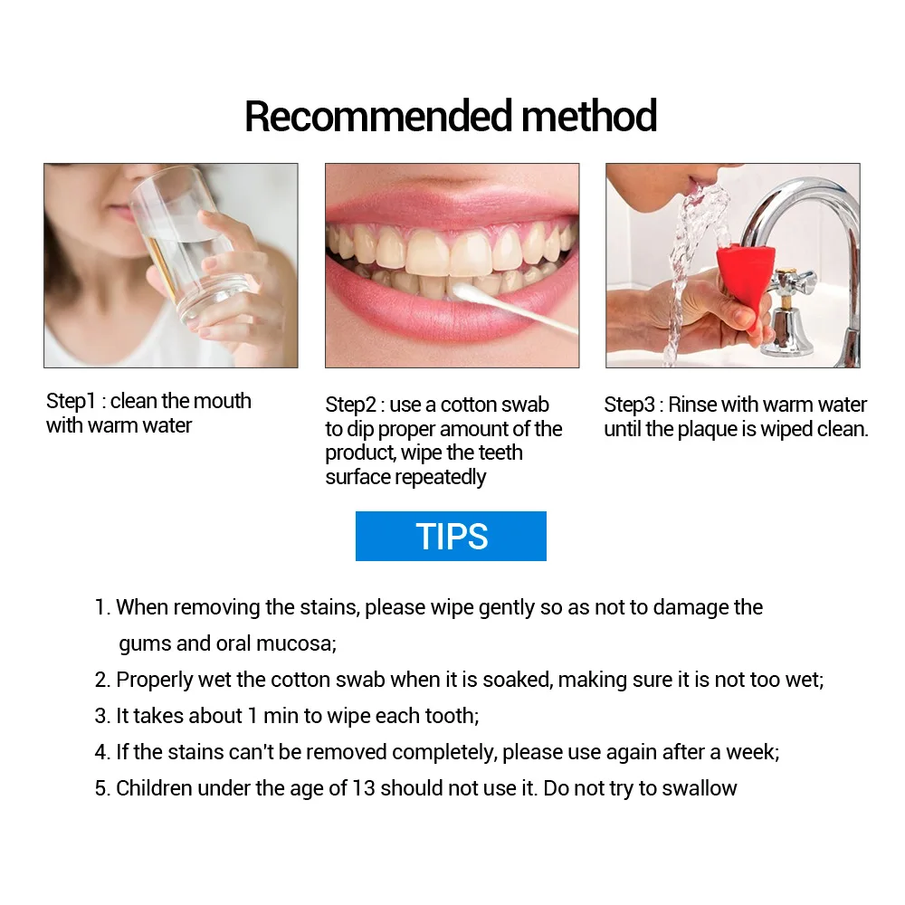 FTEENPLY отбеливание зубов быс – обзор и цена Teeth Whitening Powder