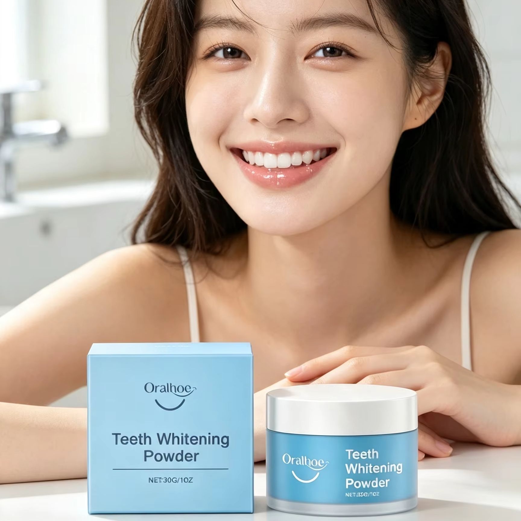 Зубной порошок Oralhoe для чис – обзор и цена Teeth Whitening Powder
