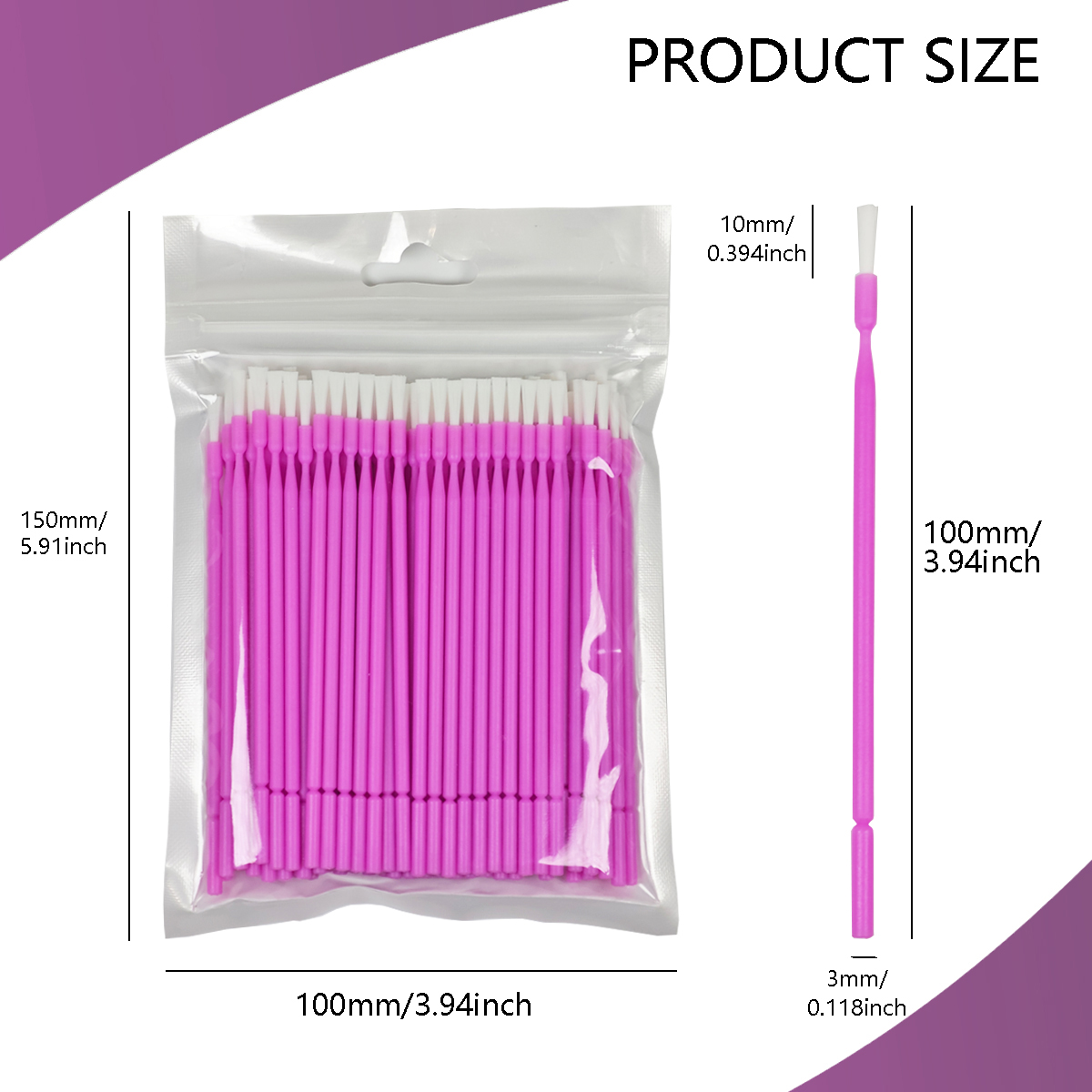 100 шт. одноразовых гибких мик – обзор и цена Teeth Whitening Brush
