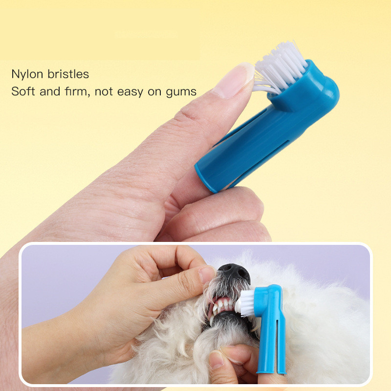 Мягкая зубная щетка для собак  – обзор и цена Teeth Whitening Brush