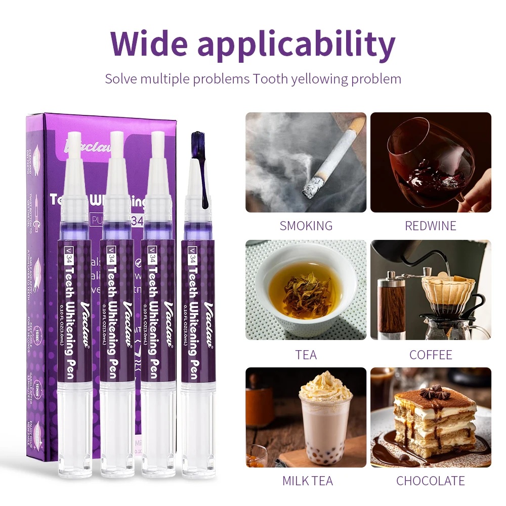 Vaclav V34 Фиолетовая гелевая  – обзор и цена Teeth Whitening Gels Used By Dentists